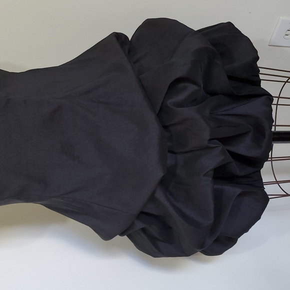 NWT - City Triangles Black/Offwhite Short Strapless Formal - Size 11 - Picture 3 of 13